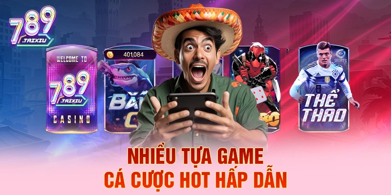 Các tựa game cá cược hấp dẫn tại GEM88